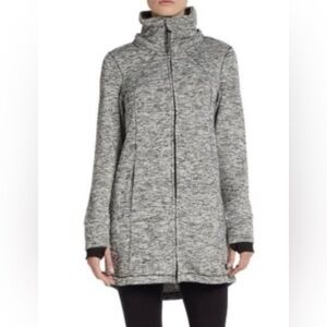 Calvin Klein Women's Performance  Hooded Long Jacket  Size S EUC